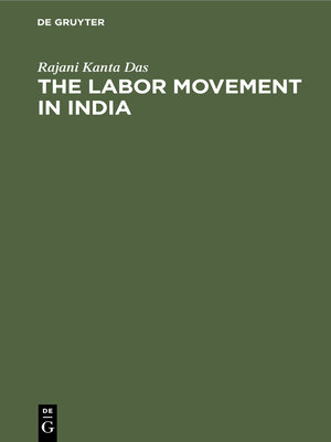 cover image of The Labor Movement in India